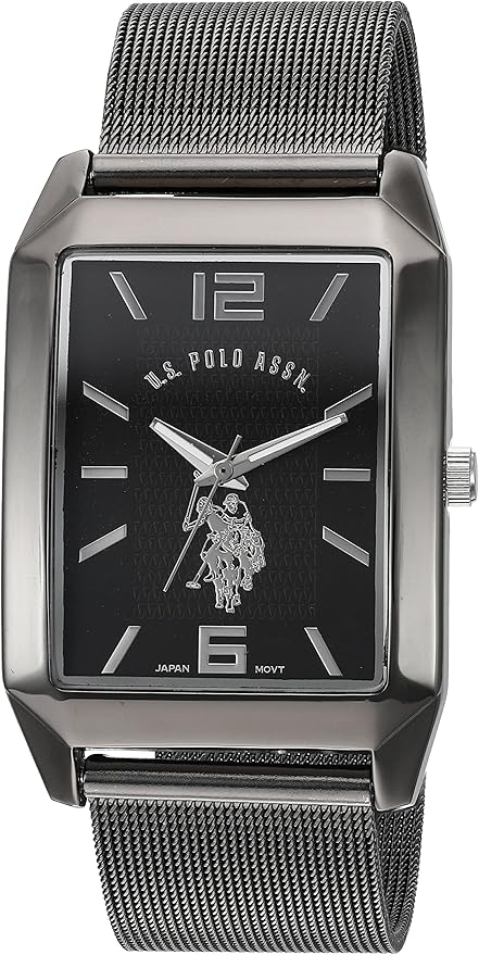 Classic Men's Quartz Metal and Alloy Watch, Color:Black